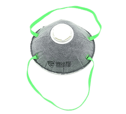 מסיכת אבק אף פה פחם+P2