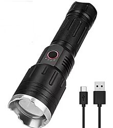 פנס טקטי נטען APOLLO 50 רב עוצמה