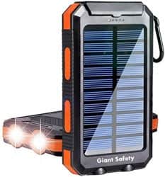 סוללת גיבוי סולארית 20000mah GiantR7